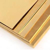 Thick Brass Sheet, custom sheet size, Polished Image