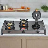 Three Burner Gas Stove, Different features and designs