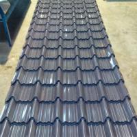 Tile metal roof sheet