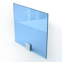Tinted Blue Glass