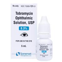 Tobramycin Eye Drops, Aminoglycoside antibiotic Image