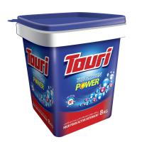 Touri Laundry Detergent Powder, Odor removal formula