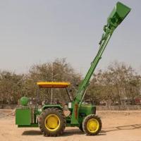 Tractor Husk Loader