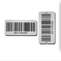 Transparent Barcode Sticker, Polyethylene material