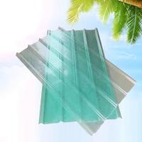 Transparent Corrugated Fiber Sheet, Color Coated