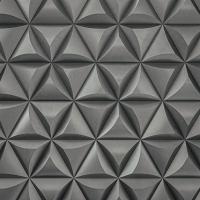 Triangle 3D wall tiles, Triangular layout type