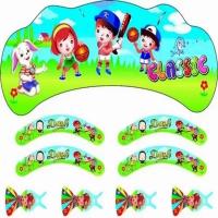 Tricycle Toy Stickers