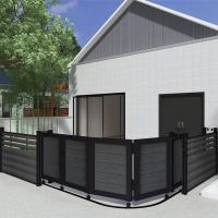 Turning Sectional Sliding Gate, Waterproof, rot proof