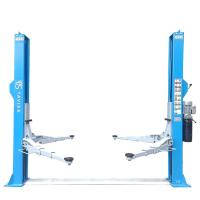 Two Post Hydraulic Lift, Quick & easy vehicle loading
