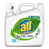 Unscented Laundry Detergent, Odorless care blend