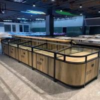 Vegetable Shop Rack Cabinet, Folded into compact size