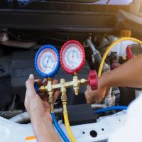 Vehicle Ac Leak Repair, Compressor leaking oil service