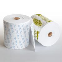 Vinyl Thermal Jumbo Paper Roll, White color, 120 gsm