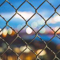 Visible Chain Link Fence