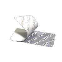 Void Barcode Labels, Asset tagging usage, white color