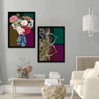 Wall Hangings Painted Frame