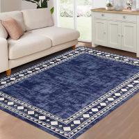 Washable Rugs Living Room, non-shedding, stain