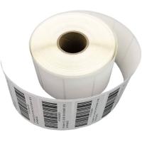 Waterproof Barcode Label, White color, adhesive sticker
