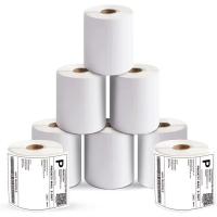 Waterproof Barcode Label Roll, Synthetic material type Image