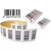 Waterproof Barcode Label Roll, Synthetic material type