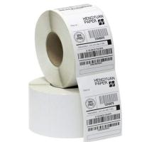 White Barcode Label, Single sided, printing usage
