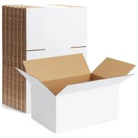 White Cardboard Boxes, Bleached outer kraft sheet