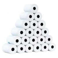 White Cash Register Paper, Plain patterns, smooth