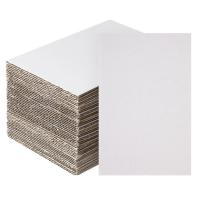 White Corrugated Carton Sheet, High gsm coated board