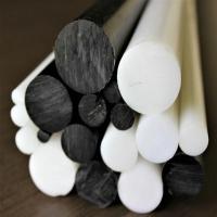 White Delrin Rod