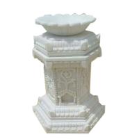  White Marble Tulsi Port