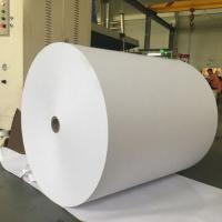 White Oji Thermal Paper Jumbo Rolls, Plain pattern
