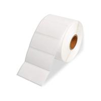White Polyester Barcode Labels, Permanent adhesive