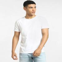 White Round Neck T-shirts