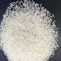 White Sella Basmati Rice, Soft texture, Creamy White Image