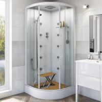 White Shower Cabin