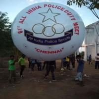 White Sky Balloon Image