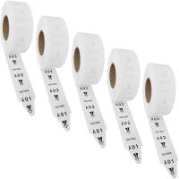 White Ticket Rolls, Customized, easy to handle