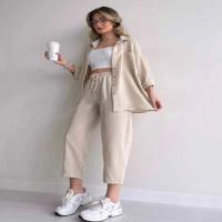 White Trouser Set