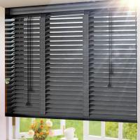 Window Wooden Shutter Blinds, 4-6 feet maximum width