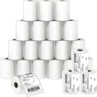 Wood Pulp Toll Ticket Rolls, 50 meter roll size