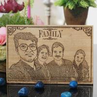 Wooden Family Frame