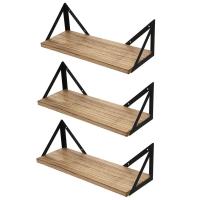 Wooden Hanging Bookshelf, Small, simple to set up
