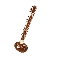 Wooden Musical Sitar