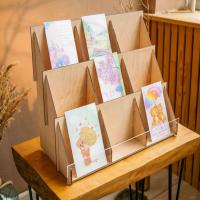 Wooden Stationery Display Rack, Showroom usage