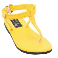 Yellow Footwear Straps