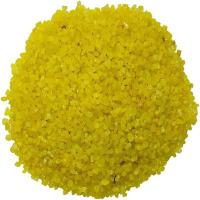 yellow silica sand, Naturally tinted grains Image