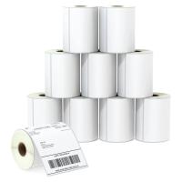 Zebra-Compatible Barcode Roll, 102mm x 150mm size Image