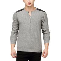Men's Solid Zipper Tshirts Full Sleeves Regular Zipper Online