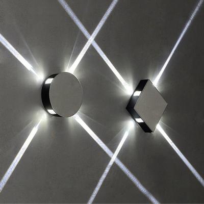 4 way led wall light, Round Ball, finished, comfortable,  Images