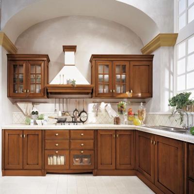 Antique Wood Kitchen Cabinets, Customizable,  Images